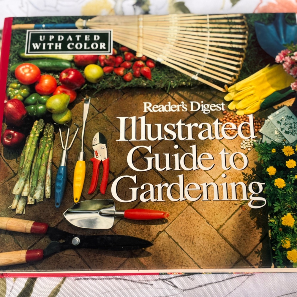 Vintage Reader’s Digest Illustrated Guide to Gardening Book